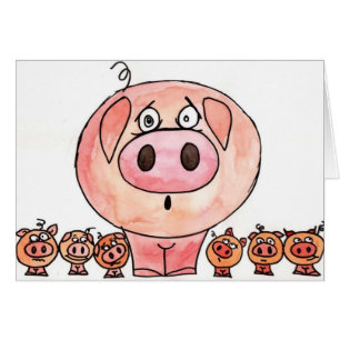 Six petits porcs