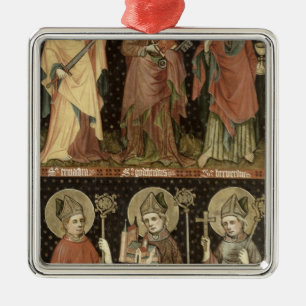 Six Saints Metal Ornament