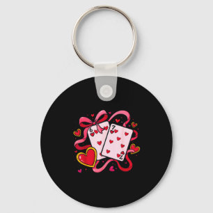 Six Seven 67 Boys Girls Valentines Day Cool Playin Keychain