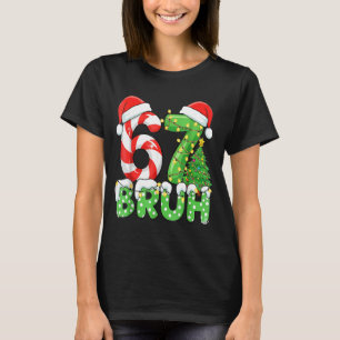 Six Seven 67 Funny Santa Bruh Christmas Meme T-Shirt