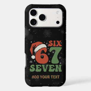 Six Seven 67 Funny Santa Hat Christmas Xmas Meme