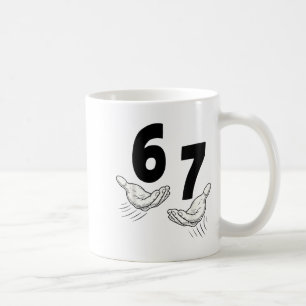 Six Seven 67 Hands 6 7 Kids 67 Teen Boys 6-7 Meme  Coffee Mug