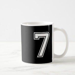 Six Seven 67 Matching Number 7 Halloween Birthday Coffee Mug