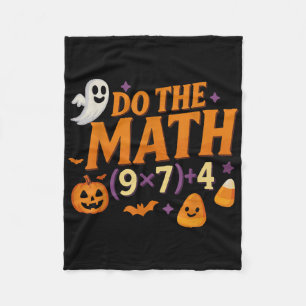 Six Seven 67 Meme Do The Math Halloween Alpha Gen Fleece Blanket