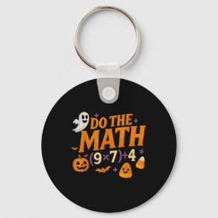 Six Seven 67 Meme Do The Math Halloween Alpha Gen  Keychain