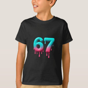 Six Seven 67 Meme For Gen Alpha Kids And Adults 6  T-Shirt