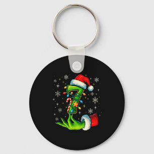Six Seven 67 Meme Funny Christmas Couple Matching  Keychain