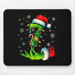 Six Seven 67 Meme Funny Christmas Couple Matching Mouse Pad