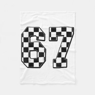 Six Seven 67 Meme Number 67 Fleece Blanket
