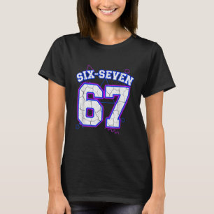Six-seven 67 Retro Varsity Sports Jersey Team 67th T-Shirt