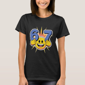 Six Seven 6 7 Meme Design T-Shirt