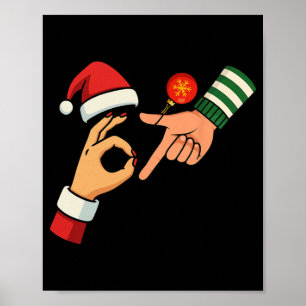 Six Seven 6 7 Meme Gen Alpha Slang 67 Christmas Me Poster