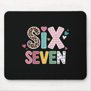 Six Seven 6 7 Meme Teacher _1 Mouse Pad