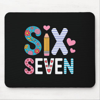 Six Seven 6 7 Meme Teacher Mouse Pad