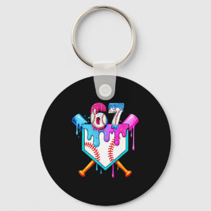 Six Seven Baseball Respect The Drip Boys Baseball Keychain