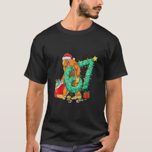 Six Seven Bigfoot 67 Sasquatch Meme Christmas T-Shirt