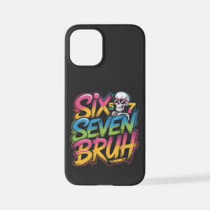 six seven bruh iPhone 12 mini case