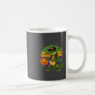 Six Seven Bruh Mardi Gras Basketball Funny 67 Meme Coffee Mug