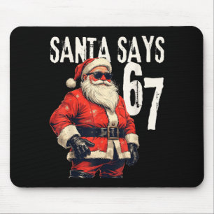 Six Seven Christmas Meme 67 Funny  Mouse Pad
