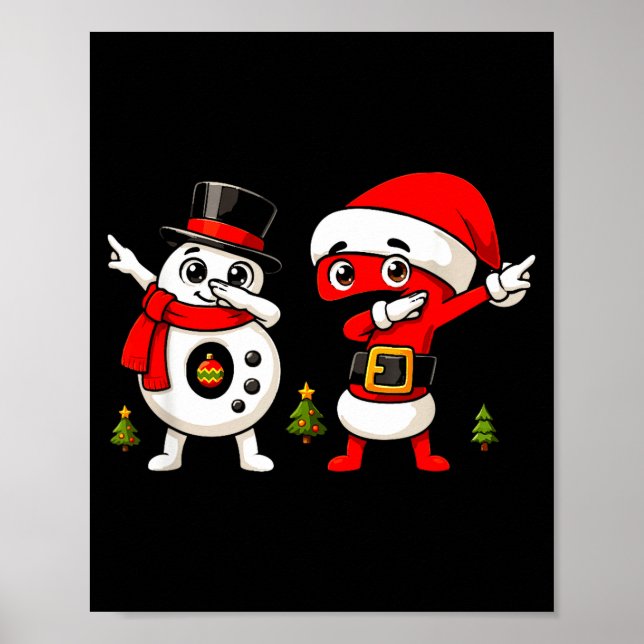 Six Seven Dabbing Cool Meme 67 Funny Dab Number  Poster (Front)