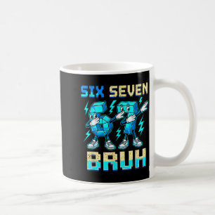 Six Seven Dabbing Cool Meme Bruh 67 Funny Dab Numb Coffee Mug