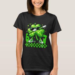 Six seven disco shamrock st patricks day 67 meme T-Shirt