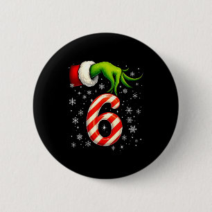 Six Seven Funny Christmas Couple Matching Meme 2 Inch Round Button