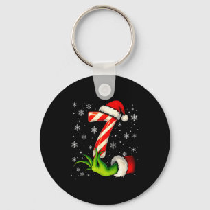 Six Seven Funny Christmas Couple Matching Meme  Keychain