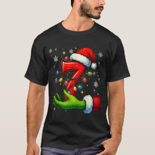 Six Seven Funny Christmas Meme Couple Matching  T-Shirt