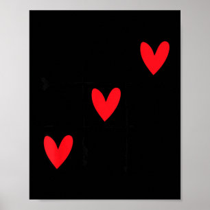 Six Seven Gamer 67 Valentines Day 6 7 Funny  Poster