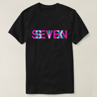 Six Seven Glitch Optical Illusion Meme Art T-Shirt