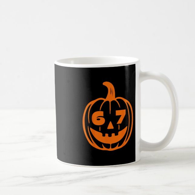 Six Seven Halloween Costume For Teachers Students  Coffee Mug (Right)