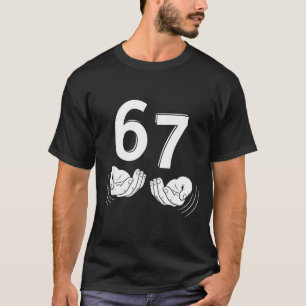 Six Seven Hands 6-7 Meme 67 Men Women T-Shirt