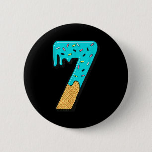 Six Seven Ice Cream 67 Fun Mason Meme Easy Hallowe 2 Inch Round Button