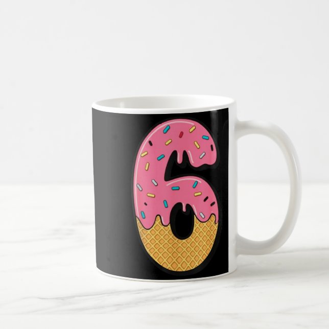 Six Seven Ice Cream 67 Fun Mason Meme Easy Hallowe Coffee Mug (Right)