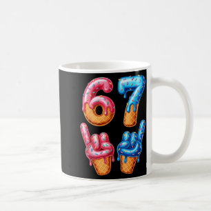 Six Seven Ice Cream Drip 67  Coffee Mug