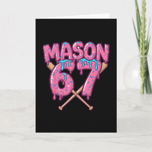 Six Seven Ice Cream Drip Sport 67 Fun Mason Meme 1 Card