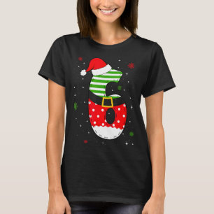 Six Seven Matching 67 Christmas Santa Hat Meme Gen T-Shirt