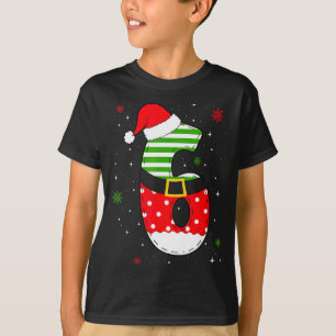 Six Seven Matching 67 Christmas Santa Hat Meme Gen T-Shirt