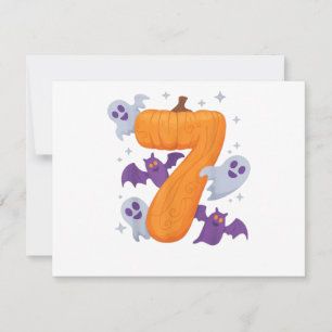 Six Seven Meme 6 7 Halloween Costume Couple Holiday Card