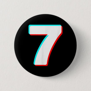 Six Seven Meme 7 Costume Halloween Couples Matchin 2 Inch Round Button