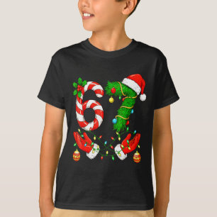 Six Seven Meme Christmas 67 Santa Funny Christmas T-Shirt