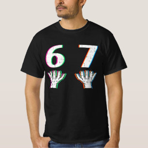 Six Seven Meme Couple Matching Halloween T-Shirt