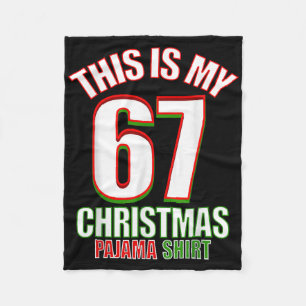 Six Seven Meme  Fleece Blanket