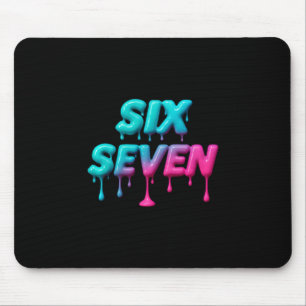 Six Seven Meme For Gen Alpha Kids And Adults Pullo Mouse Pad