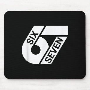 Six Seven Meme Funny Mouse Pad