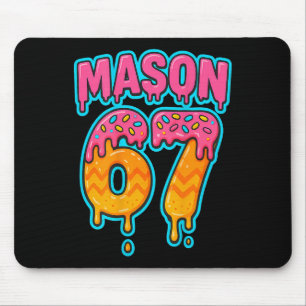Six Seven Meme Mason 67 Ice Cream Drip Funny (on B Mouse Pad