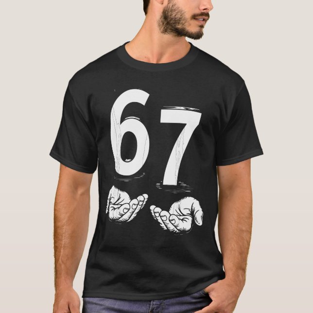 Six Seven Png T-Shirt (Front)