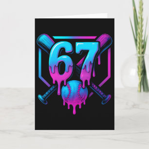 Six Seven Sell Ice Cream Drip Cool 67 Gen Alpha Sl Card