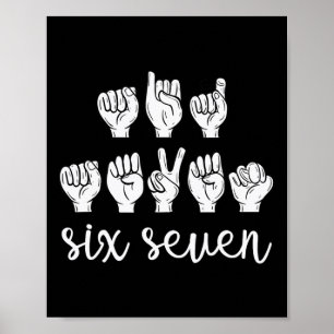 Six Seven Sign Language Trendy 67 Asl Sped Teacher